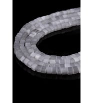 4X4 MM Küp Kedi Gözü Taşı Dizi - Dizi0291 (Gri)