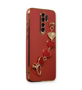 Xiaomi Redmi Note 8 Pro Kılıf Esila Silikon - Kırmızı