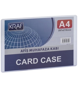 KRAF A4 AFİŞ MUHAFAZA 2004