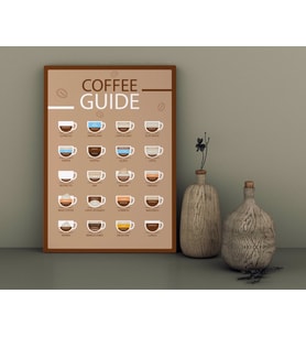 BK Home Coffee Tasarımlı Kanvas Tablo-18