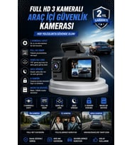 1080P 3 Kameralı WiFi Destekli Araç Kamerası Park Modlu