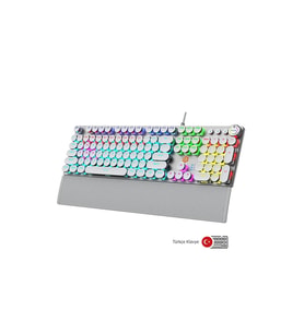 Lecoo KG1102 Kablolu Rgb Mekanik Oyuncu Klavyesi
