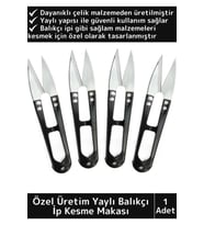 Premium Dayanıklı Paslanmaz Çelik Pratik Kamp Doğa Balık Yaylı Keskin Balıkçı İp Kesme Makası