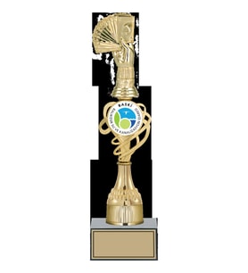 ODAK KUPA - Figürlü Kupalar - Briç Figürlü Kupalar FG-033 C - 36 cm