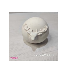 YY0922 Geyik Desenli Top Mum Silikon Kalıp