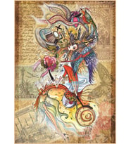 Anatolian 1500 Parça Dünyayı Gezen Çerkes Kızı Puzzle