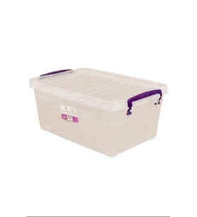 Şeffaf Çok Amaçlı 30 Lt Dikdörtgen Saklama Kabı 48x32x29 Royaleks-82113