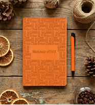Kişiye Özel Canım Teyzem Defter Anneler Günü Hediyesi (Turuncu)