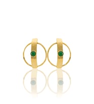 Kadir Jewellery 22 Ayar Altın Kaplama Vintage Küpe -El İşçiliği Ve Hipoalerjenik Küpe