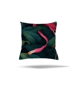 Taş Mermer Desen Gizli Fermuarlı Yastık Kılıfı Kırlent Kılıfı Koltuk Yastık Kılıfı (Yeşil-Pembe)