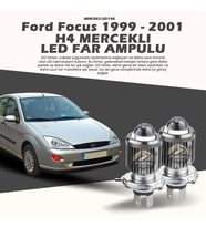 Ford Focus 1999-2001 Mercek Led Xenon Uzun - Kısa Çift Renk