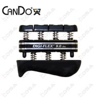 CANDO DİGİ-FLEX EL EGZERSİZ ALETİ - SİYAH, X-AĞIR - PARMAK (9,0 LB) / EL (31,0 LB)10-0744
