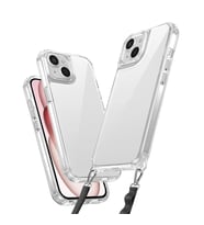 Apple iPhone 15 Kılıf Airbagli Takılabilir Askı Aparatlı Zore Snap Silikon Kapak