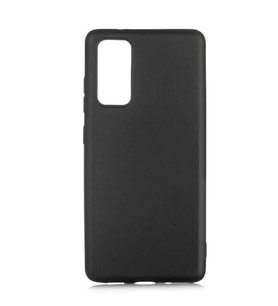 Samsung Galaxy S20 Ultra Premium Silikon Kılıf Siyah