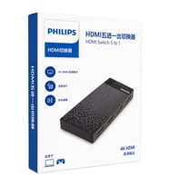 Philips SWV9023D/93 5-Giriş 1-Çıkış 4K HDMI Switch (Seçici)