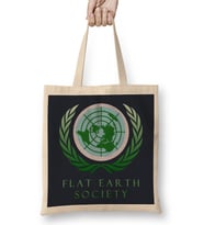 Flat Earth Society Bez Çanta Uzun Saplı