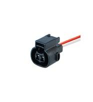 Konnektör 2 Pin Kablolu