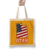 Utah usa vintage Bez Çanta Uzun Saplı