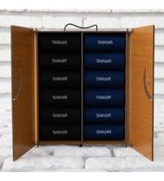 Kişiye Özel İsimli Lüks Bambu Çorap Kutusu – 12’li Premium Set