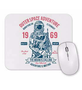 Outerspace Adventure Mouse Pad