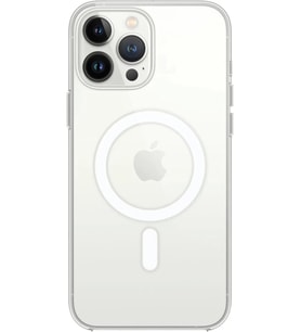iPhone 15 Pro Max Kılıf Magneticsafe Şeffaf Silikon - Şeffaf