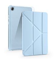 Lexroo Lenovo Tab One 8.7 TB-305FU Kılıf Tri Folding Kalem Bölmeli Standlı Kılıf - Mavi