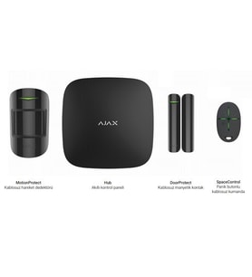 AJAX Starter Hub Kit Plus Kablosuz Alarm Seti Keypad Yok Set