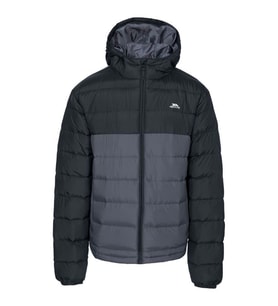 Trespass MAJKCAN20007 Oskar Male Padded Black Erkek Outdoor Ceket (Siyah)