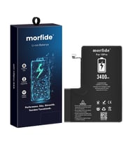 Apple iPhone 15 Pro Uyumlu 3400mAh Yüksek Kapasiteli Batarya - Gelişmiş Akıllı Chip - Pil Sağlığı Destekli - Morfide M-Max