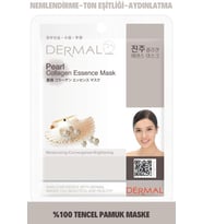 Dermal Aydınlatıcı, Nemlendirici İnci Özlü Kolajen Maske  Gece Maske 23 gr