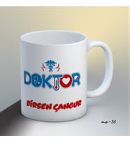 Kişiye Özel Doktor Temalı Kupa Bardak