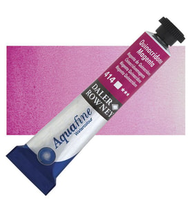 Daler Rowney Aquafine Tüp Suluboya 8 ml 414 QUINACRIDONE MAGENTA 