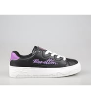 United Colors Of Benetton BNl-10102 Siyah-Beyaz Unisex Sneakers