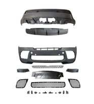 BMW X6:E71 2007-2014 Gövde Kiti Ön PDCli Arka Difüzör M Performance 51192162471S1 Wender