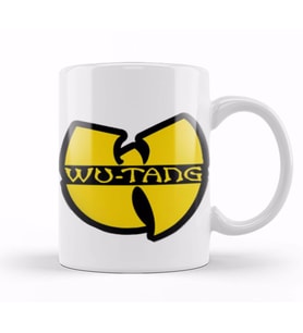 Wu Tang Clan Logo Wutang Clan Vintage 9Os Vintage Style Kupa Bardak Porselen