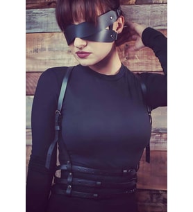 Mulvxbrf Brf02 Göz Maskeli  Deri Harness - Brf471 (Mulvix)