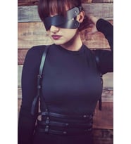 Mulvxbrf Brf02 Göz Maskeli  Deri Harness - Brf471 (Mulvix)