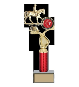 ODAK KUPA - Figürlü Kupalar - At / Binici Figürlü Kupalar FG-016 B - 36 cm