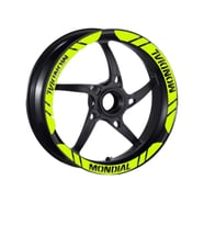 Mondial Uyumlu Flo Sarı 1 Set Jant Şeridi