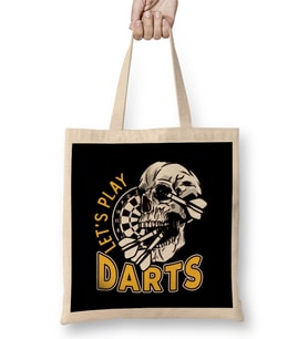 Lets Play Darts Skull Dartboard Arrow Dart Player Team Aim Bez Çanta Uzun Saplı