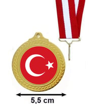 Türk Bayraklı Madalya - 24 Adet