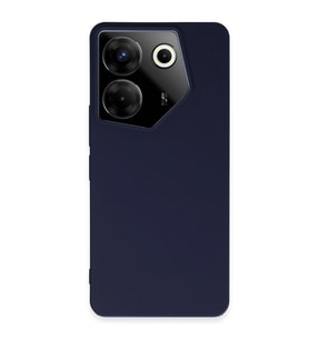 Tecno Camon 20 Pro 5g Kılıf First Silikon - Lacivert