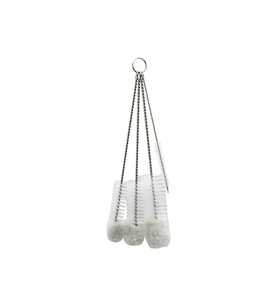4 BOY  CAM PİPET - ŞİŞE - ÇAYDANLIK TEMİZLEME FIRÇASI SET (5343)