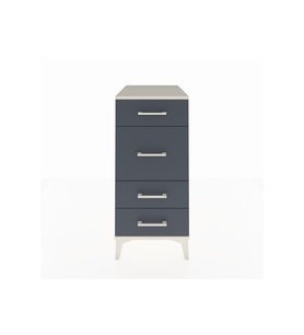 Kronos Komodin 4 Çekmeceli 44x59x96 Aytaşı-Antrasit