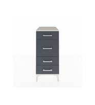 Kronos Komodin 4 Çekmeceli 44x59x96 Aytaşı-Antrasit