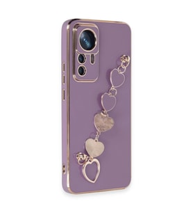 Xiaomi Mi 12t Pro Kılıf Esila Silikon - Mor