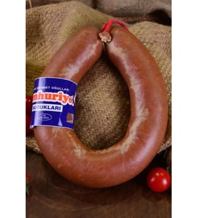 Cumhuriyet Kangal Fermente Sucuk %100 Dana 1 Kg
