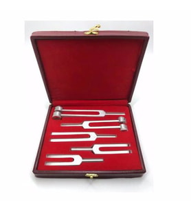 Vzn 5'li Diapozon Set, Frekans 128, 256, 512, 1024 ve 2048 (Diyapozon Set)
