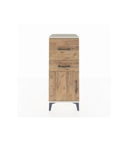 Hyperion Komodin 2 Çekmeceli Tek Kapaklı 44x44x106 Aytaşı-Çam