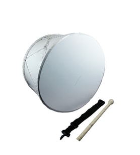 Kına Davulu Kırmızı Ledli (Pilsiz) Sade 50 Cm